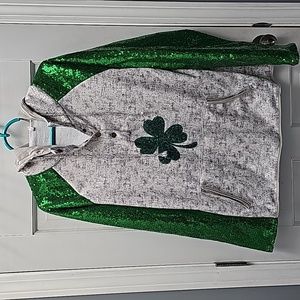 Shamrock Sequin Sweatshirt